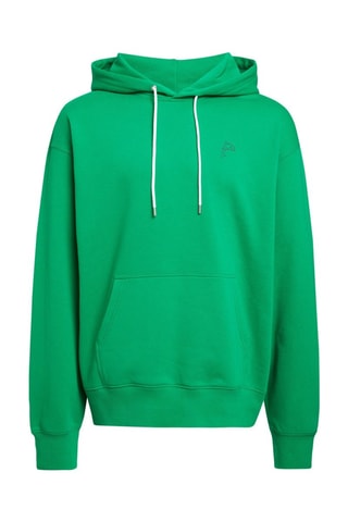 Sweat com capuz - Verde-escuro