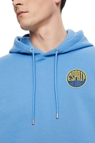 Sweat com capuz - Azul-claro