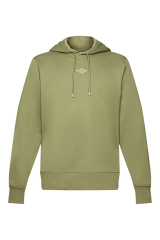 Sweat com capuz - Verde-azeitona