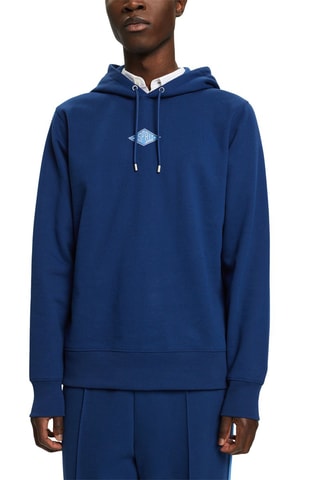 Sweat com capuz - Azul-marinho