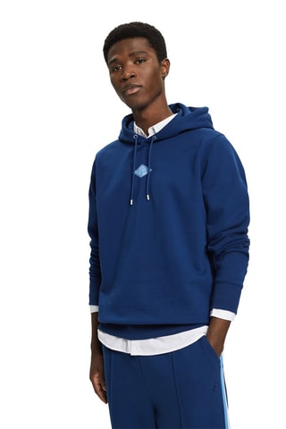 Sweat com capuz - Azul-marinho