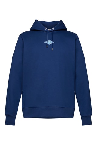 Sweat com capuz - Azul-marinho
