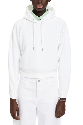 Sweat com capuz - Branco