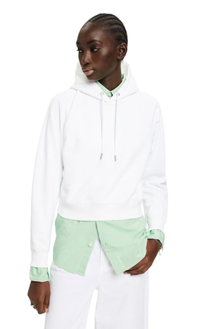 Sweat com capuz - Branco