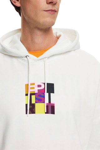 Sweat com capuz - Branco