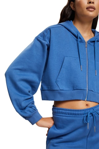 Sweat curta - Azul-real