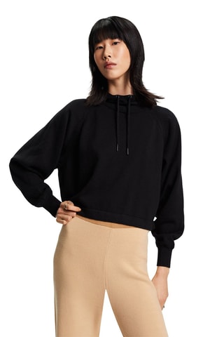 Sweat com capuz - Preto