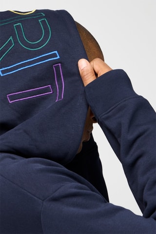 Sweat com capuz Azul-marinho