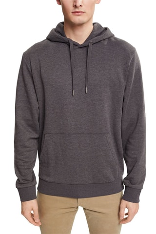 Sweat com capuz - Cinzento-escuro mesclado