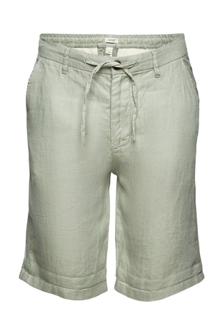 Bermudas em linho - Caqui