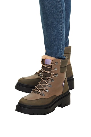 Botins forrados - Castanho