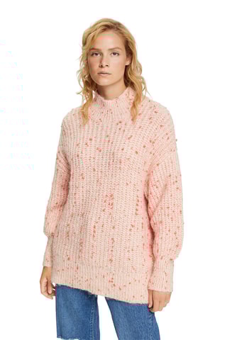 Camisola - Rosa e cru