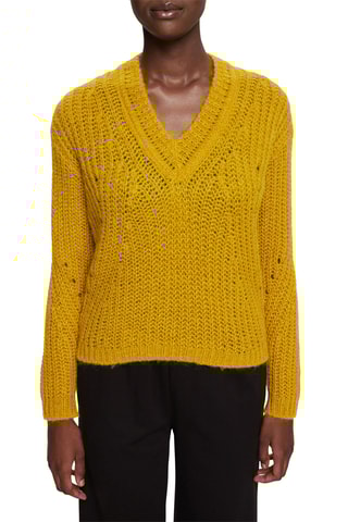 Camisola de lã - Amarelo