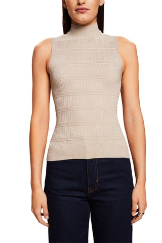 Camisola sem mangas - Bege