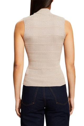 Camisola sem mangas - Bege