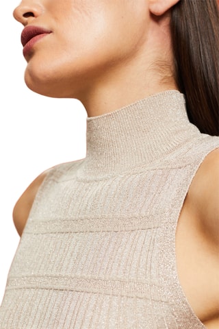 Camisola sem mangas - Bege