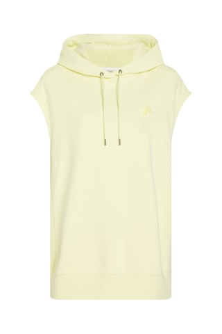 Sweat sem mangas - Amarelo-pálido