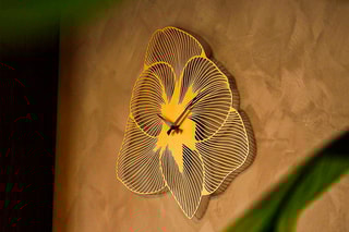Relógio Azalea - 70 x 70 cm - Dourado