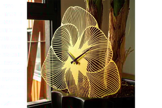 Relógio Azalea - 70 x 70 cm - Dourado