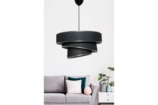 Candeeiro suspenso Couper - Preto - 60 W