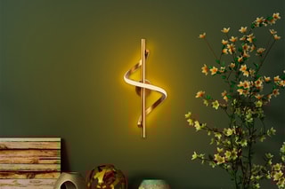 Aplique de parede LED Likma - Dourado - 11 W