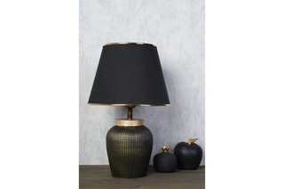 Candeeiro de mesa YL198 - Preto - 60 W