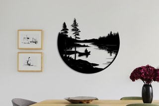 Décoration murale - Noir - 54 x 60 cm