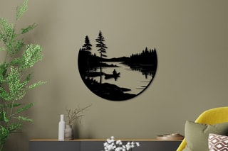 Décoration murale - Noir - 54 x 60 cm