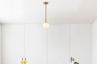 Candeeiro suspenso - Dourado - 40 W