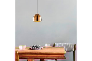Candeeiro suspenso Mugo - Dourado - 15 W