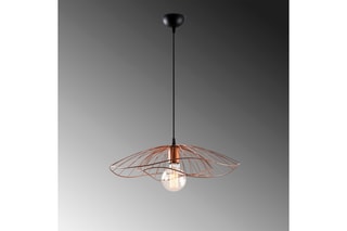 Candeeiro suspenso - Preto - 40 W