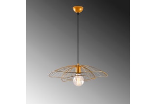 Candeeiro suspenso - Preto - 40 W