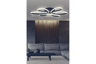 Candeeiro suspenso LED Berenices - Preto - 40 W