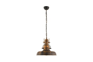 Candeeiro suspenso RT-7 - Dourado - 40 W