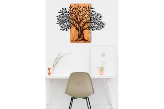 Decoração de parede Sögüt - 72 x 58 cm - Natural