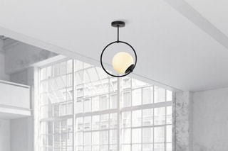 Candeeiro de teto - Preto - 40 W