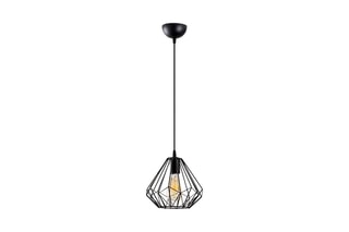 Candeeiro suspenso Diamond - Preto - 100 W