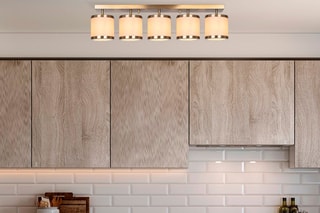 Candeeiro de teto Way - Dourado - 5 x 40 W