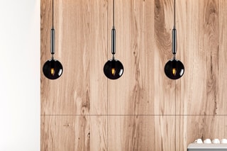 Candeeiro suspenso King - Preto - 40 W