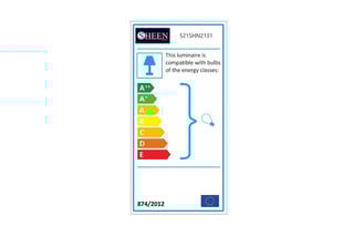 Aplique de parede Erebos - Natural - 100 W