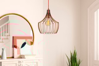 Candeeiro suspenso Mezopotamya - Bronze - 100 W