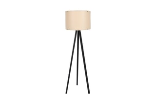 Lampadaire - Crème - 45-60 W