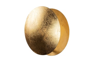 Aplique de parede LED - Dourado - 5 W