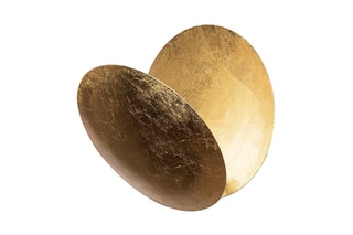 Aplique de parede LED - Dourado - 5 W