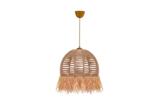 Candeeiro suspenso - Creme - 60 W