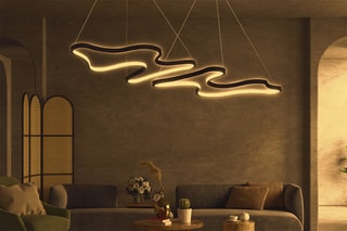 Candeeiro suspenso LED - Preto - 60-80 W