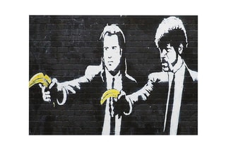 Quadro "Pulp Fiction" Banksy - 50 x 70 cm