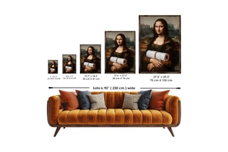Quadro "Gioconda” - Léonard de Vinci