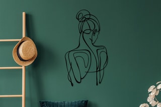 Decoração de parede Sorella Preto