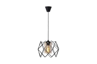 Candeeiro suspenso LB030 - Preto - 40 W
